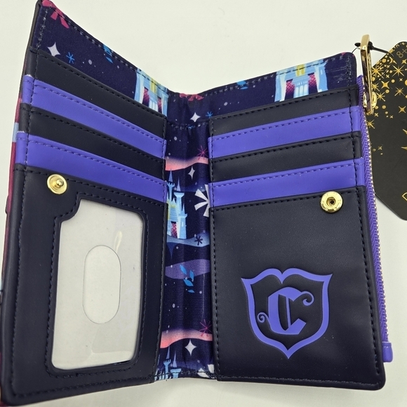 Loungefly Disney Cinderella Castle Series Flap Wallet - Picture 6 of 8